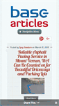 Mobile Screenshot of base-articles.net
